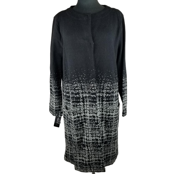 Style & Co. Jackets & Blazers - Style & Co Sweater Coat Jacket Long Open Front